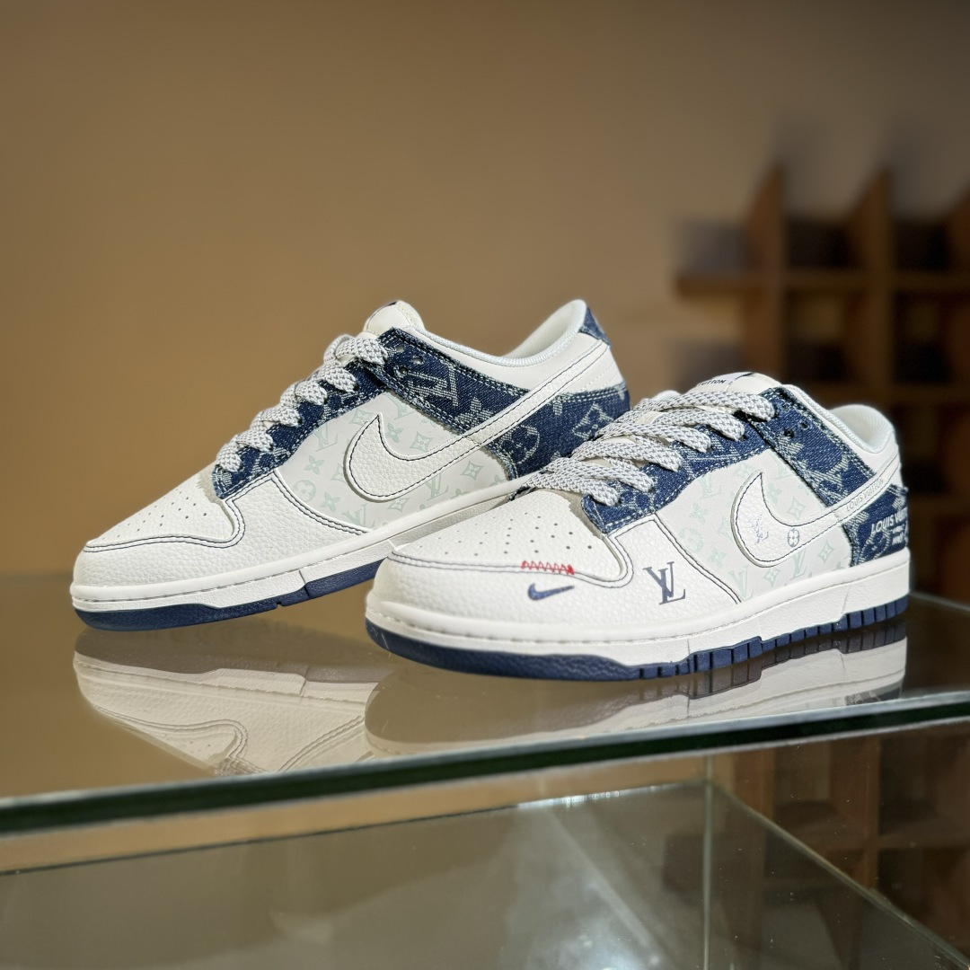 280 Nike SB Dunk Low x Louis Vuitton 白蓝牛仔小勾满天星 YX5066-375-Chinese UA Cheap High Quatity Brand Clothes Bags handbags Sneakers wholesale wholesaler seller from China Factory suppliers Fashion Clothing Shoes best Quality Beautiful Price 280 Nike SB Dunk Low x Louis Vuitton 白蓝牛仔小勾满天星 YX5066-375