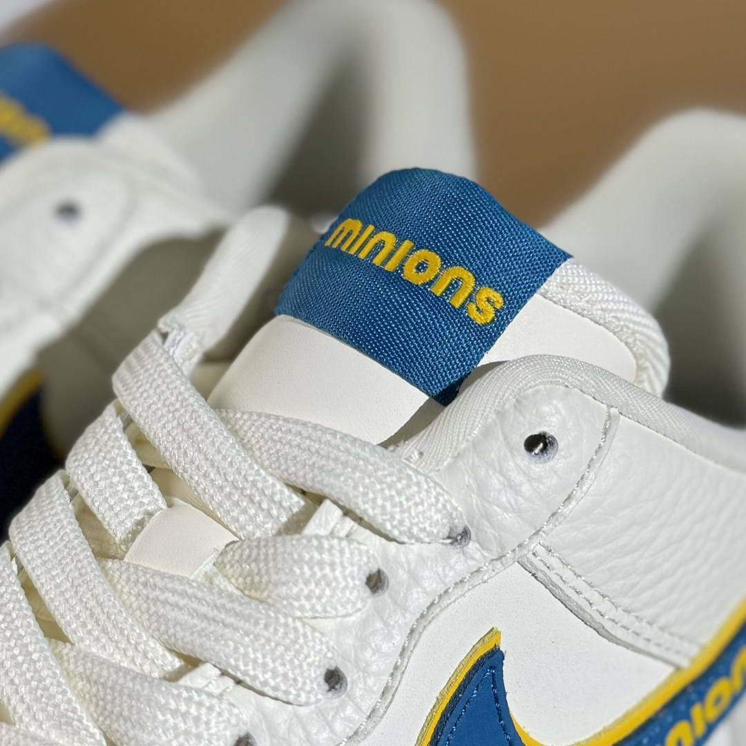 260 Nike Air Force 1'07 Low 小黄人 白蓝金韵 空军一号低帮休闲板鞋 SC0601-566-Chinese UA Cheap High Quatity Brand Clothes Bags handbags Sneakers wholesale wholesaler seller from China Factory suppliers Fashion Clothing Shoes best Quality Beautiful Price 260 Nike Air Force 1'07 Low 小黄人 白蓝金韵 空军一号低帮休闲板鞋 SC0601-566