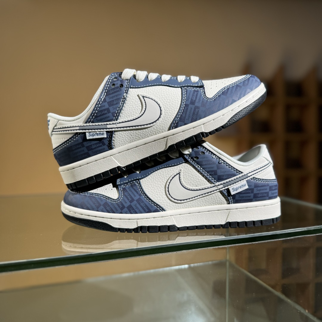 280 Nike SB Dunk Low x Supreme 蓝白 FC1688-228