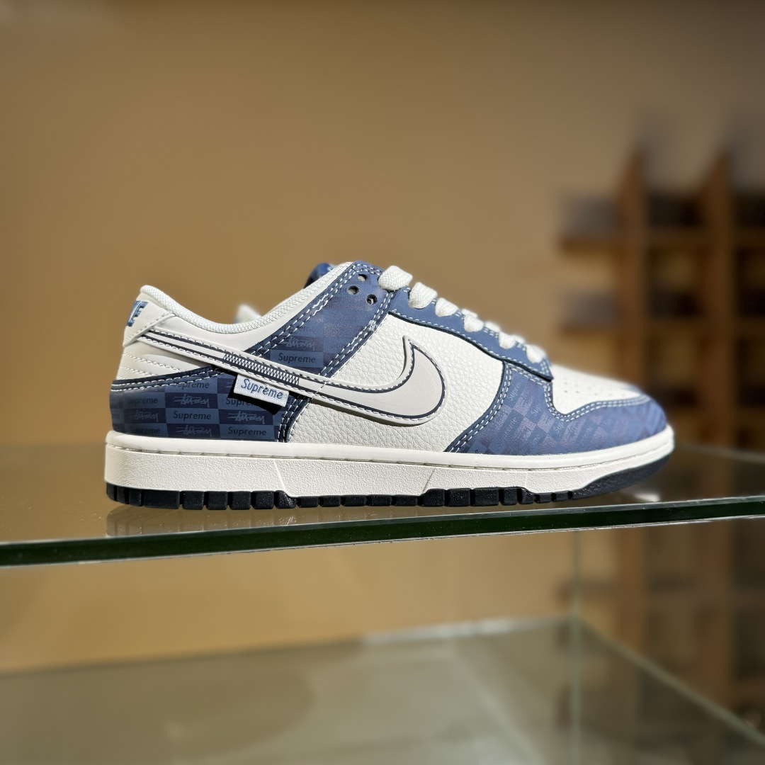 280 Nike SB Dunk Low x Supreme 蓝白 FC1688-228