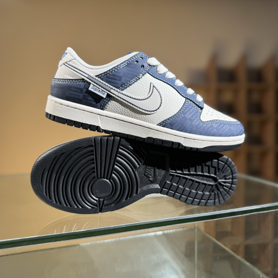 280 Nike SB Dunk Low x Supreme 蓝白 FC1688-228