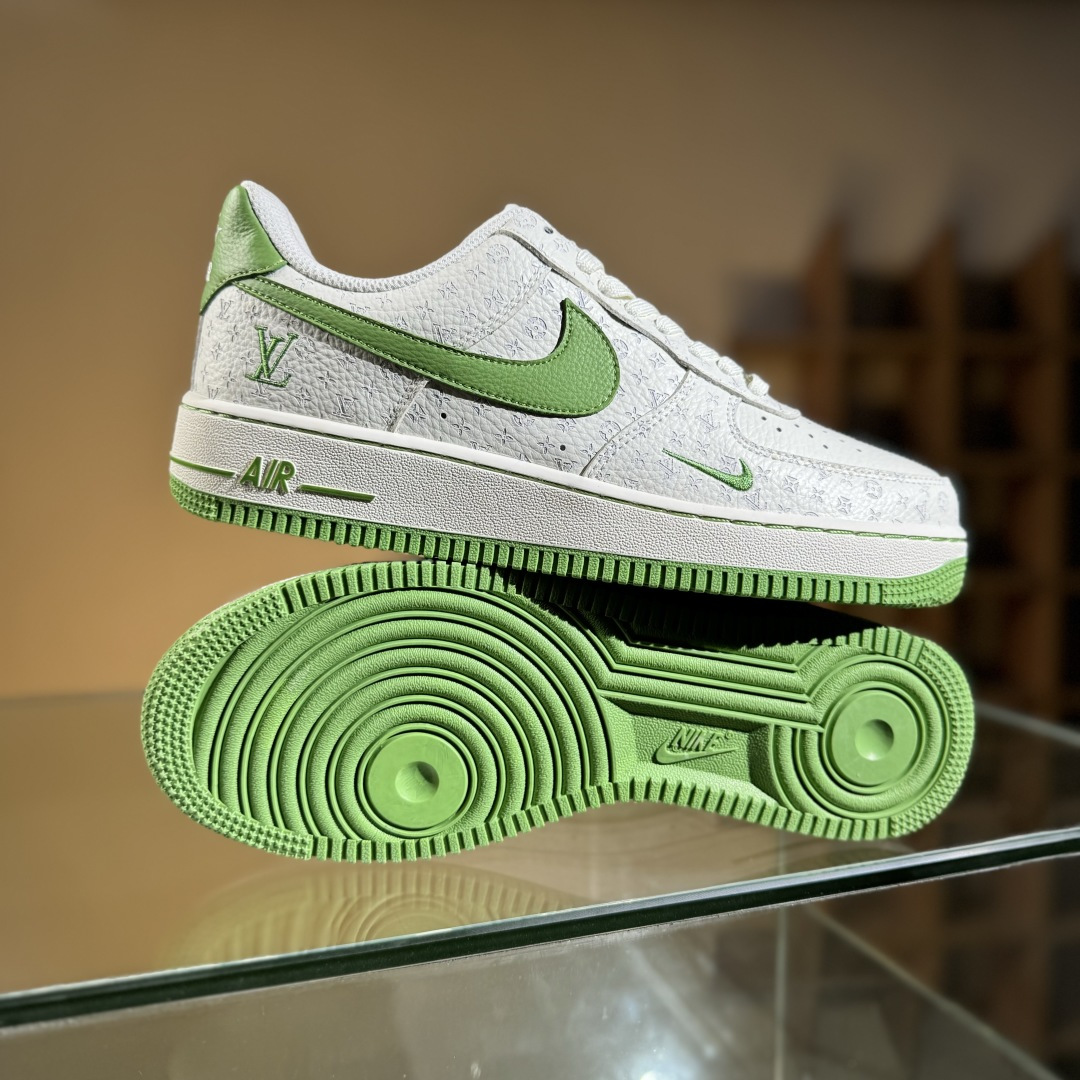 260 Nike Air Force 1 Low 07 x Louis Vuitton 白绿满印小勾 LW9279-016-Chinese UA Cheap High Quatity Brand Clothes Bags handbags Sneakers wholesale wholesaler seller from China Factory suppliers Fashion Clothing Shoes best Quality Beautiful Price 260 Nike Air Force 1 Low 07 x Louis Vuitton 白绿满印小勾 LW9279-016