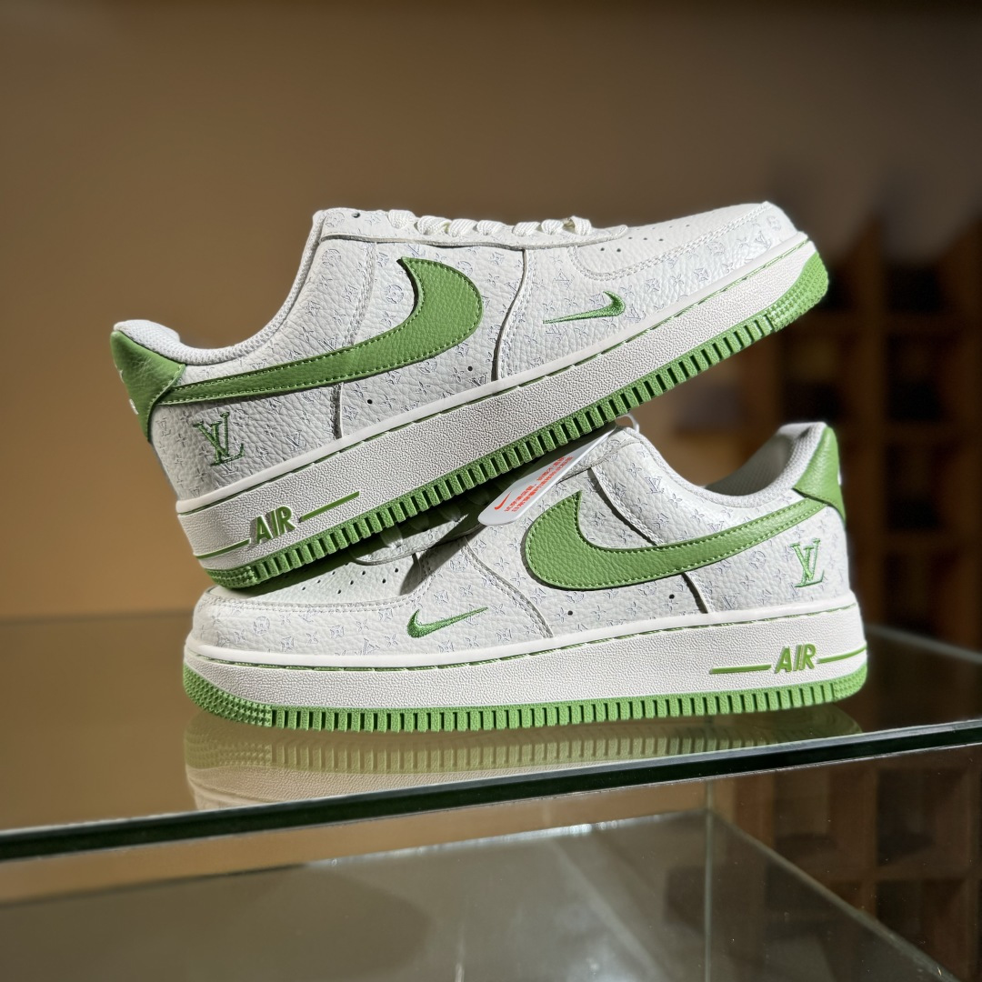 260 Nike Air Force 1 Low 07 x Louis Vuitton 白绿满印小勾 LW9279-016-Chinese UA Cheap High Quatity Brand Clothes Bags handbags Sneakers wholesale wholesaler seller from China Factory suppliers Fashion Clothing Shoes best Quality Beautiful Price 260 Nike Air Force 1 Low 07 x Louis Vuitton 白绿满印小勾 LW9279-016