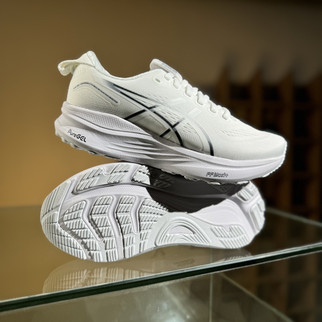 190 Asics Gel-Kayano 32 卡亚诺32代有氧轻量运动慢跑鞋  1012B838-401