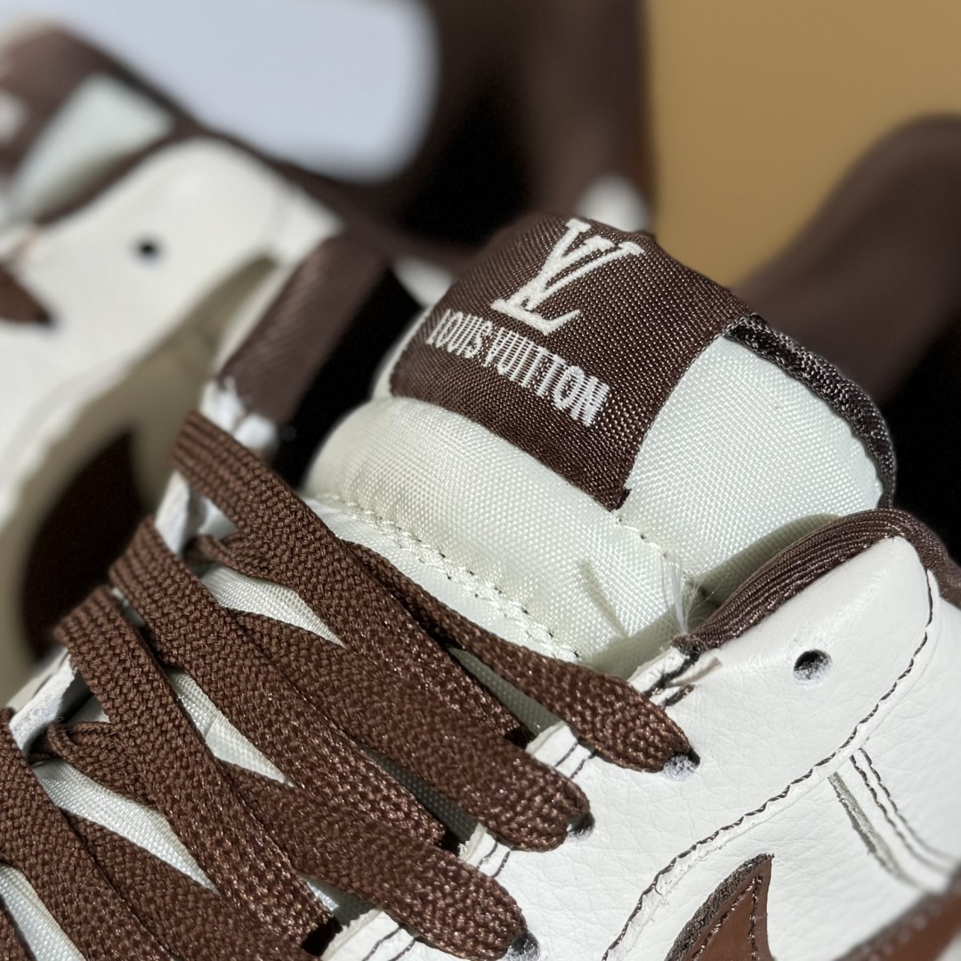 260 Nike Air Force 1'07 Low LV联名 巧克力勾 空军一号低帮休闲板鞋 KK1988-087