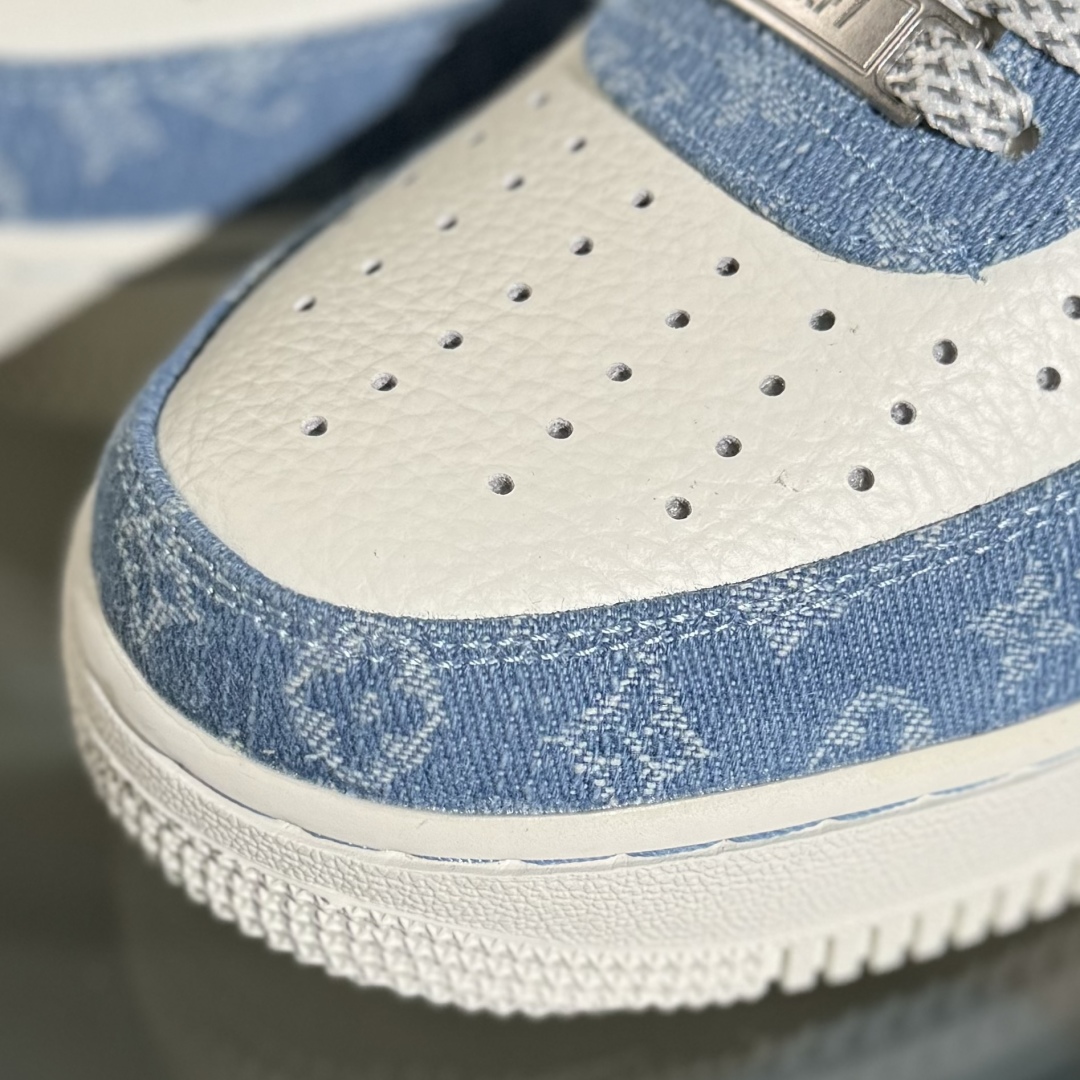 260 Nike Air Force 1'07 Low LV联名 淡蓝牛仔 空军一号低帮休闲板鞋 SC0601-555