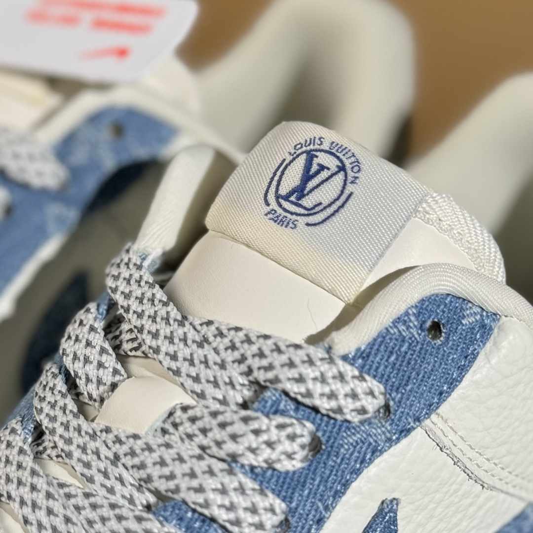 260 Nike Air Force 1'07 Low LV联名 淡蓝牛仔 空军一号低帮休闲板鞋 SC0601-555