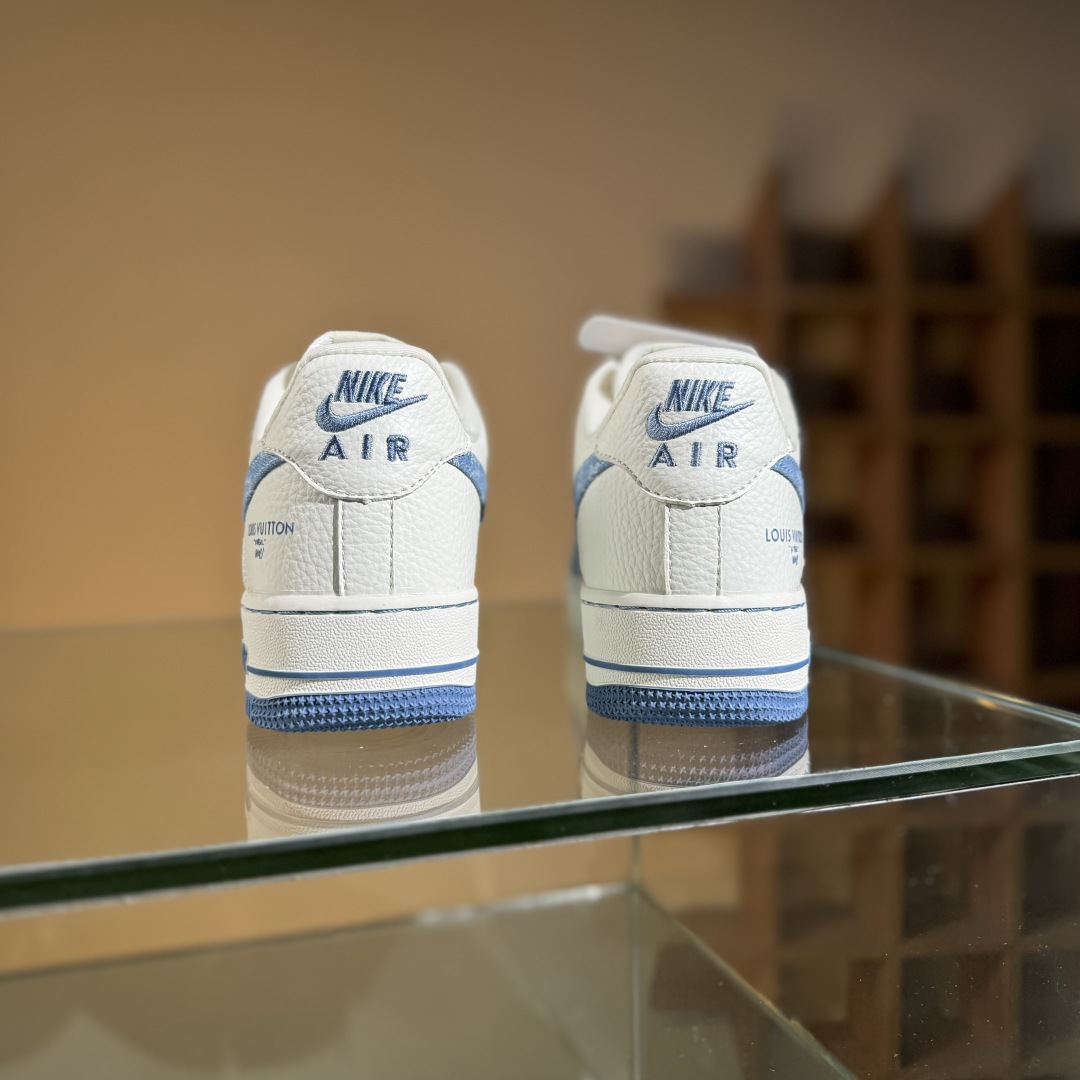 260 Nike Air Force 1'07 Low LV联名 淡蓝牛仔 空军一号低帮休闲板鞋 SC0601-555
