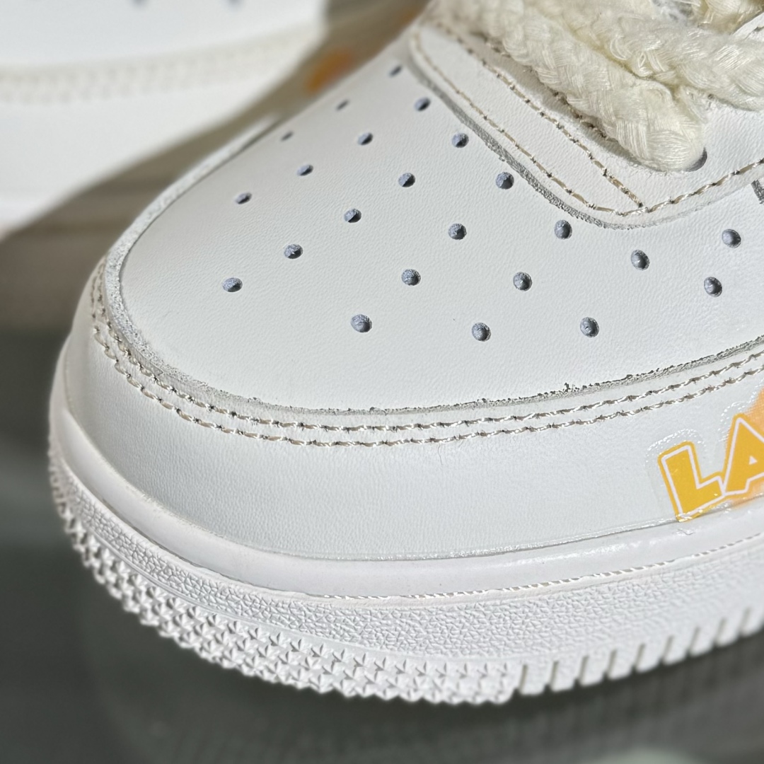 260 Nike Air Force 1'07 Low 拉布布 夏末奶油罐 空军一号低帮休闲板鞋 FJ7740-610