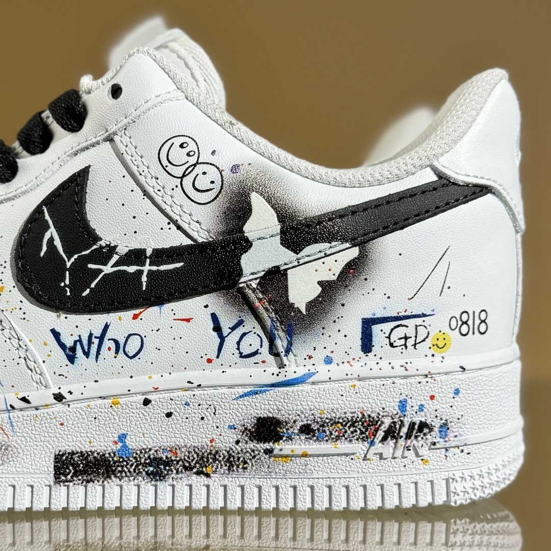 260 Nike Air Force 1'07 Low 蝴蝶涂鸦 空军一号低帮休闲板鞋 ZH0316-088