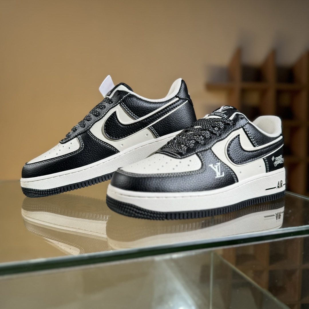 260 Nike Air Force 1'07 Low LV联名 米黑反光 空军一号低帮休闲板鞋 HJ3188-006