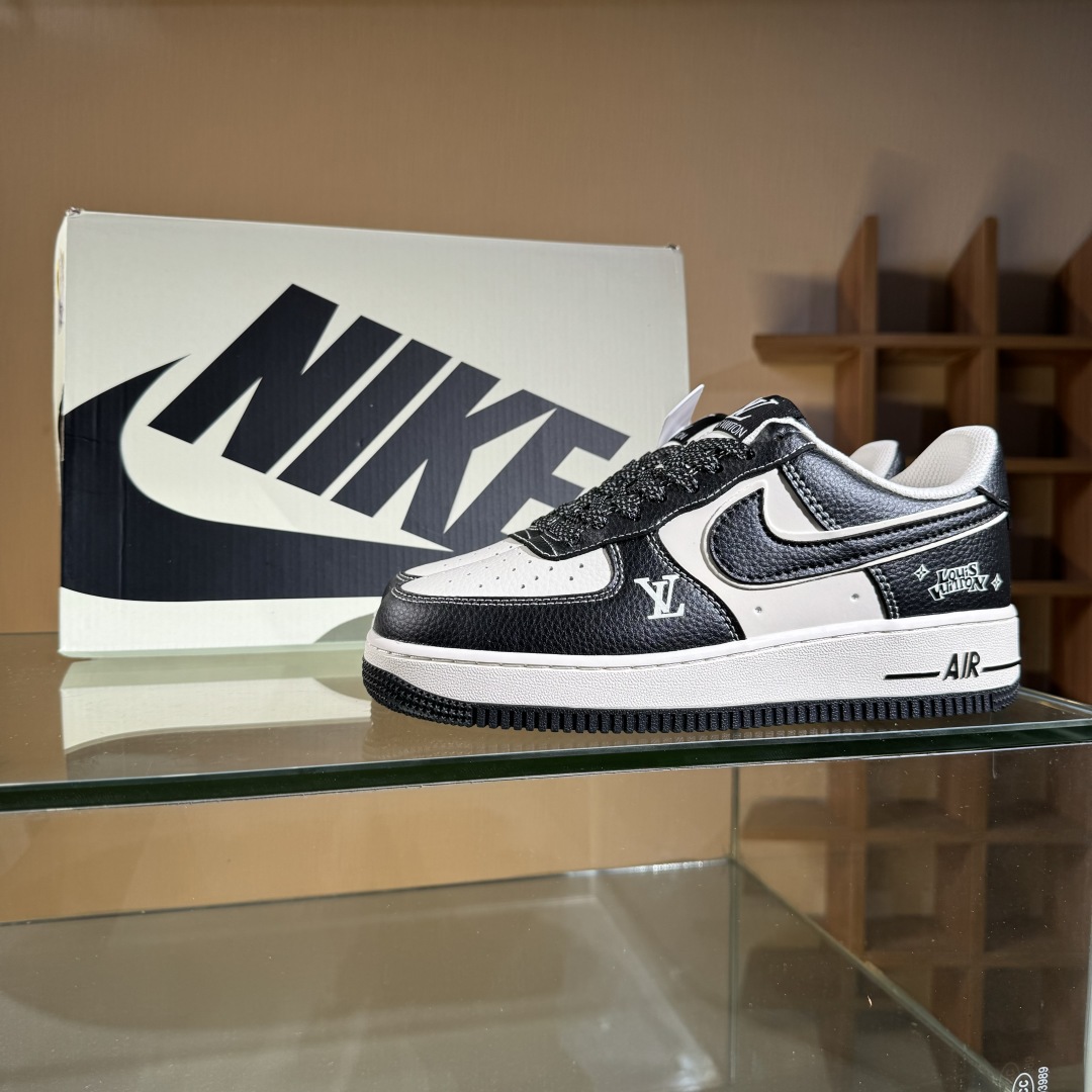 260 Nike Air Force 1'07 Low LV联名 米黑反光 空军一号低帮休闲板鞋 HJ3188-006