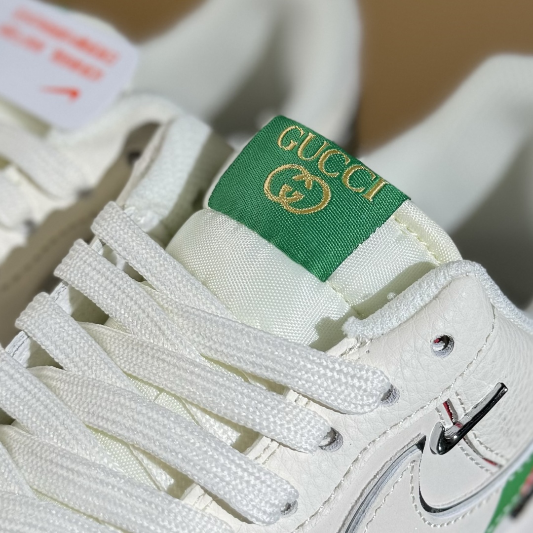 260 Nike Air Force 1'07 Low 古驰联名 彩绿四勾 空军一号低帮休闲板鞋 XS2869-002
