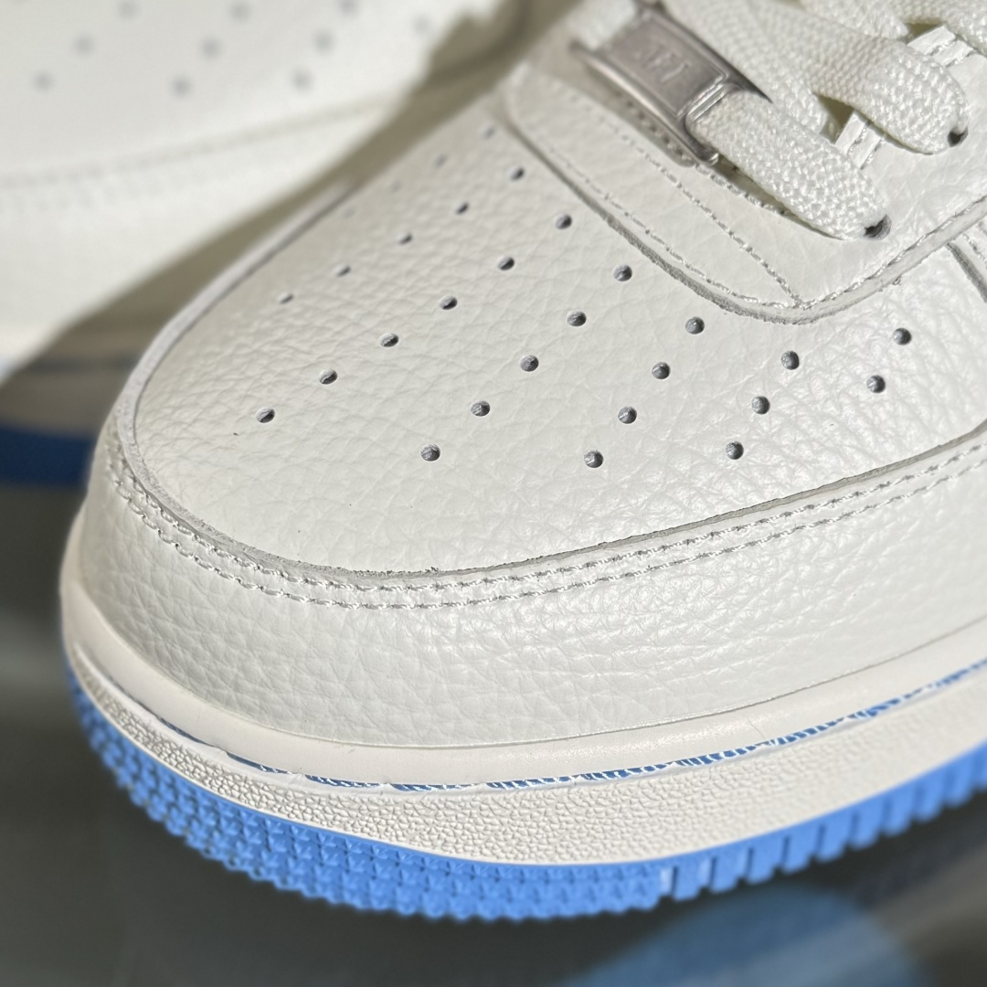 260 Nike Air Force 1'07 Low LV联名 奶白霜蓝 空军一号低帮休闲板鞋 LW9279-017