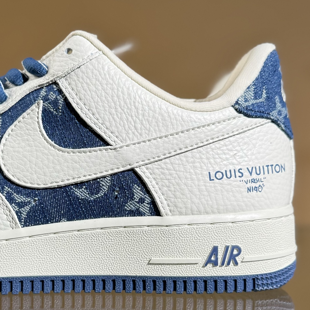 260 Nike Air Force 1'07 Low LV联名 白蓝牛仔 空军一号低帮休闲板鞋 SC9207-536