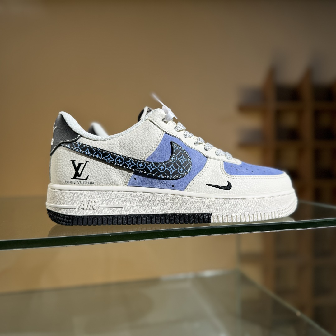 260 Nike Air Force 1 Low 07 x Louis Vuitt白蓝小勾满天星 HS8068-049