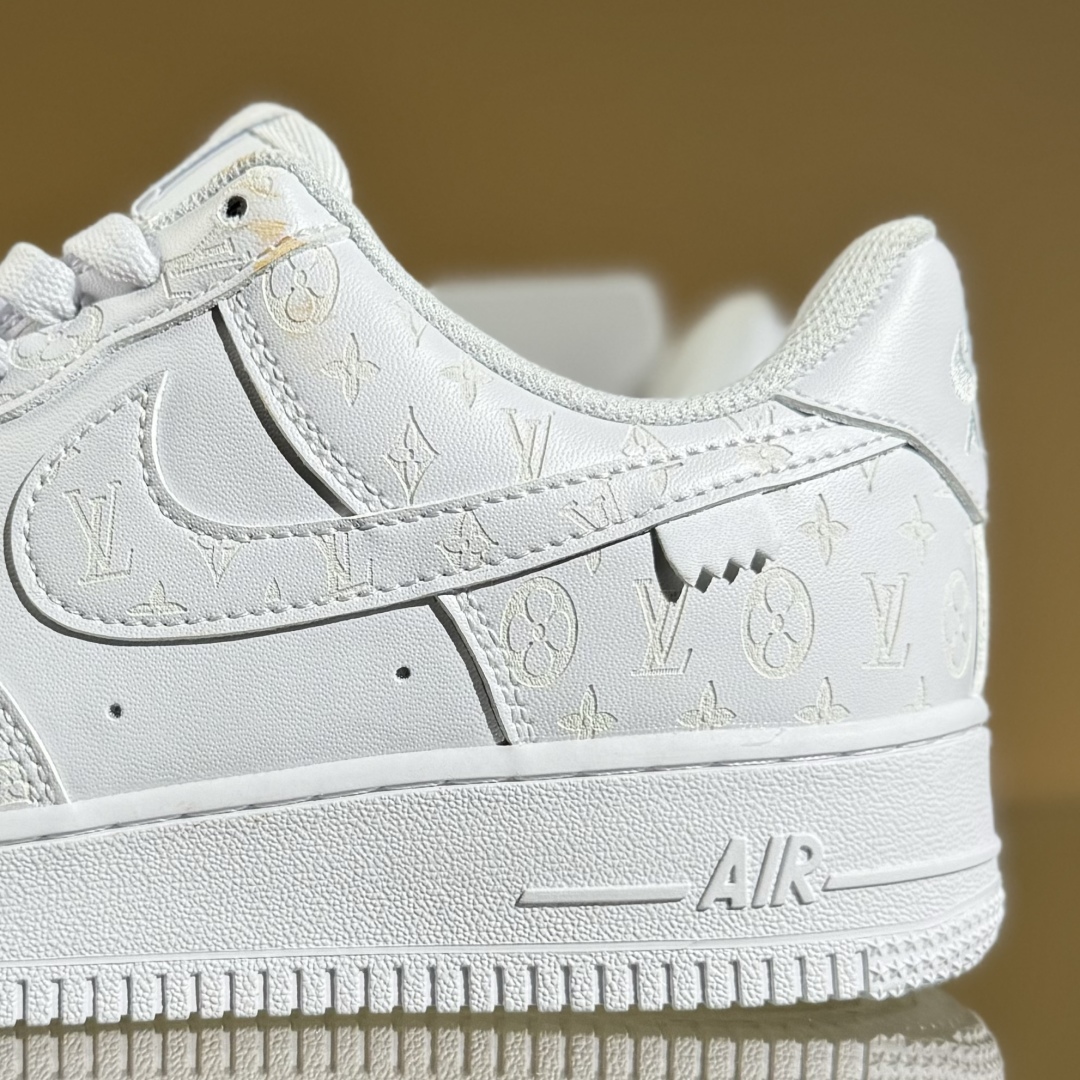 220 Nike Air Force 1 Low 07 x Louis Vuitt纯白满印 CW2288-111