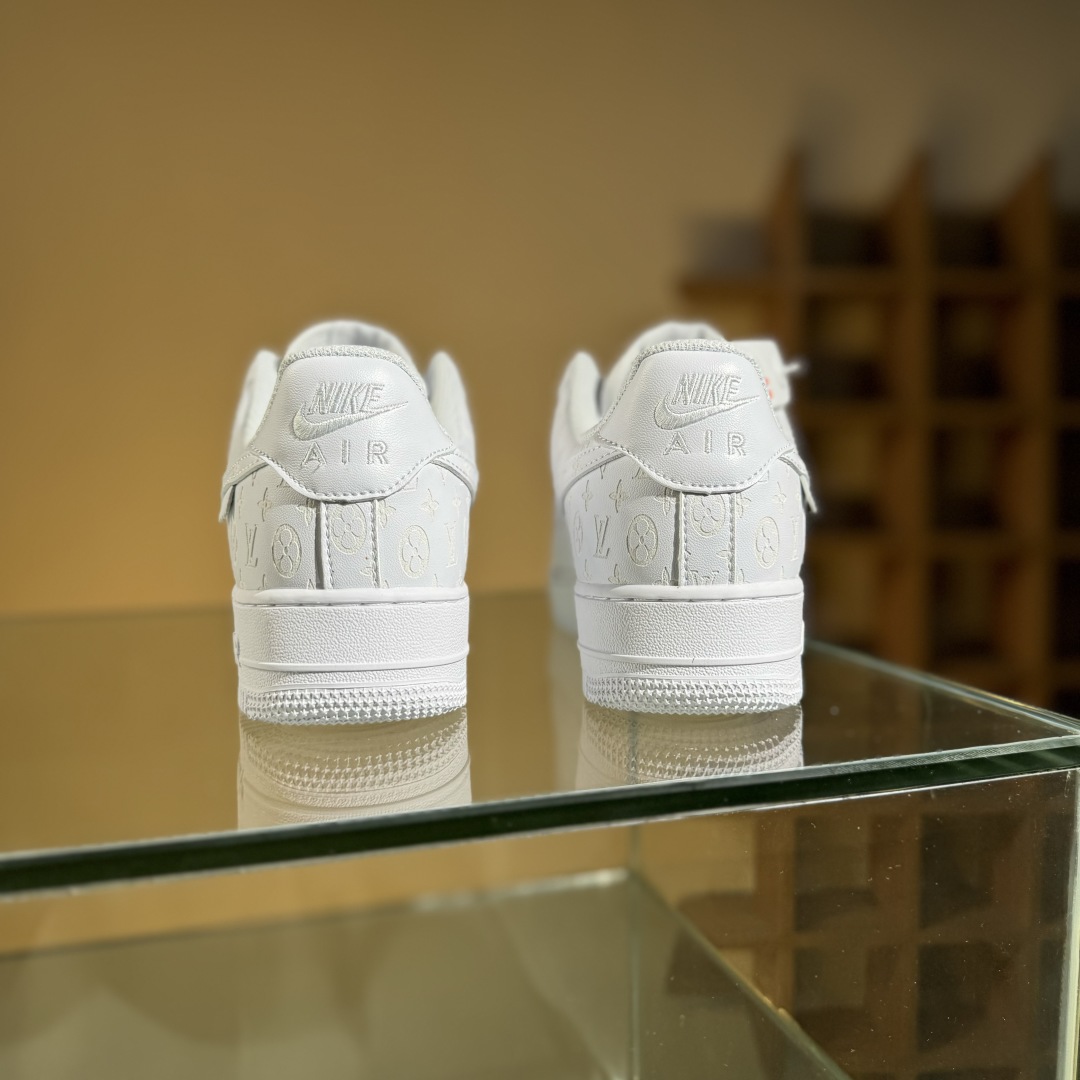 220 Nike Air Force 1 Low 07 x Louis Vuitt纯白满印 CW2288-111