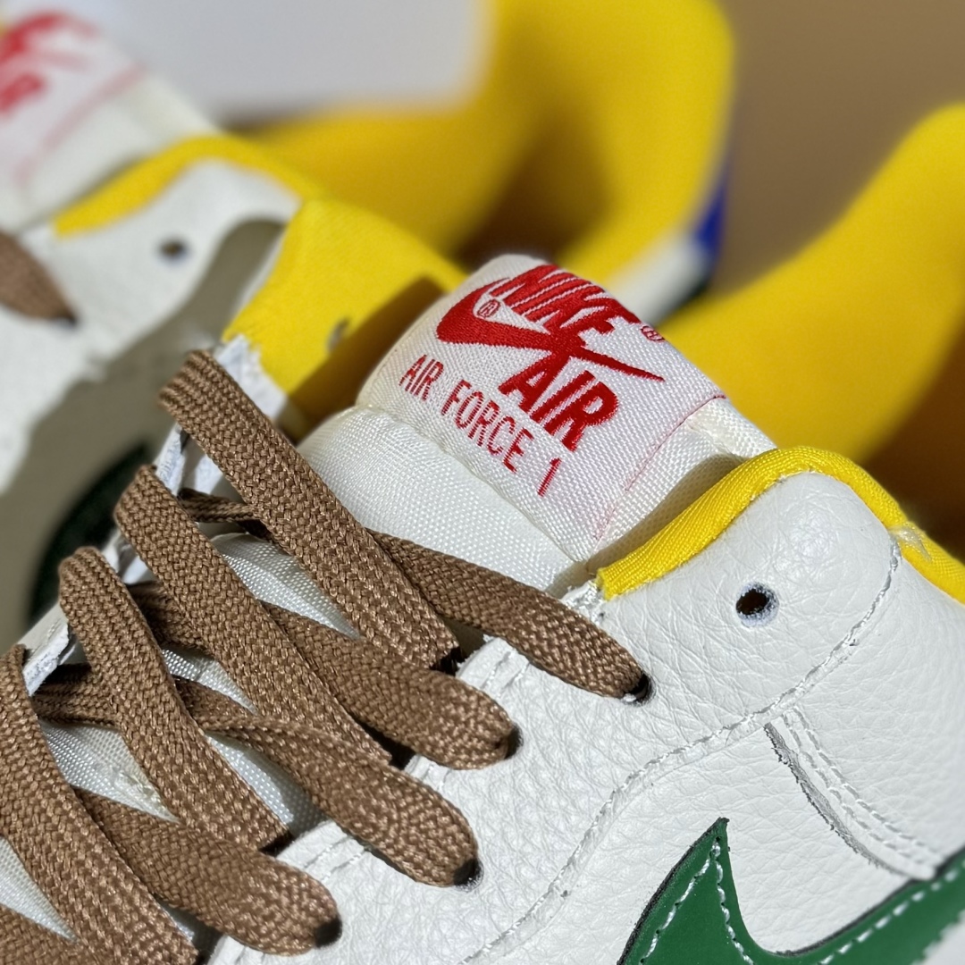 260 Nike Air Force 1'07 Low UN联名 多彩拼接 空军一号低帮休闲板鞋 KB1688-005