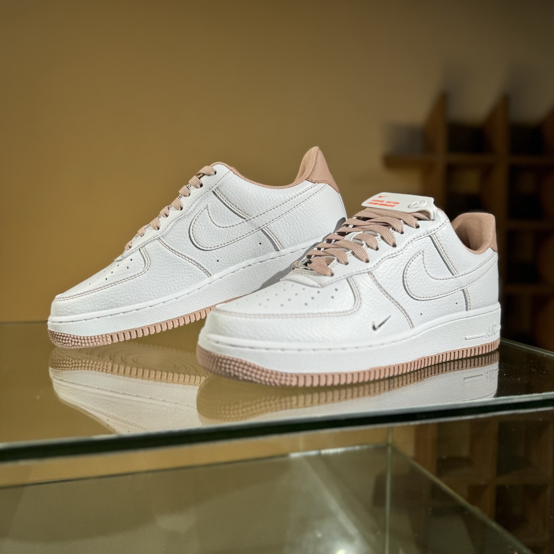 200 Air Force 1 '07 Low 白粉小银钩  IB6543-100