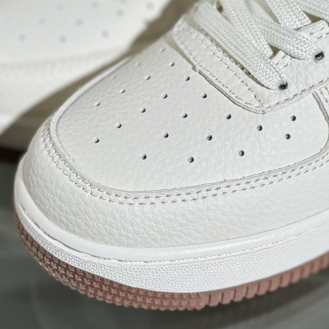 260 Nike Air Force 1‘07 Low 联名 米灰黑生胶 空军一号低帮休闲板鞋 HJ3318-005