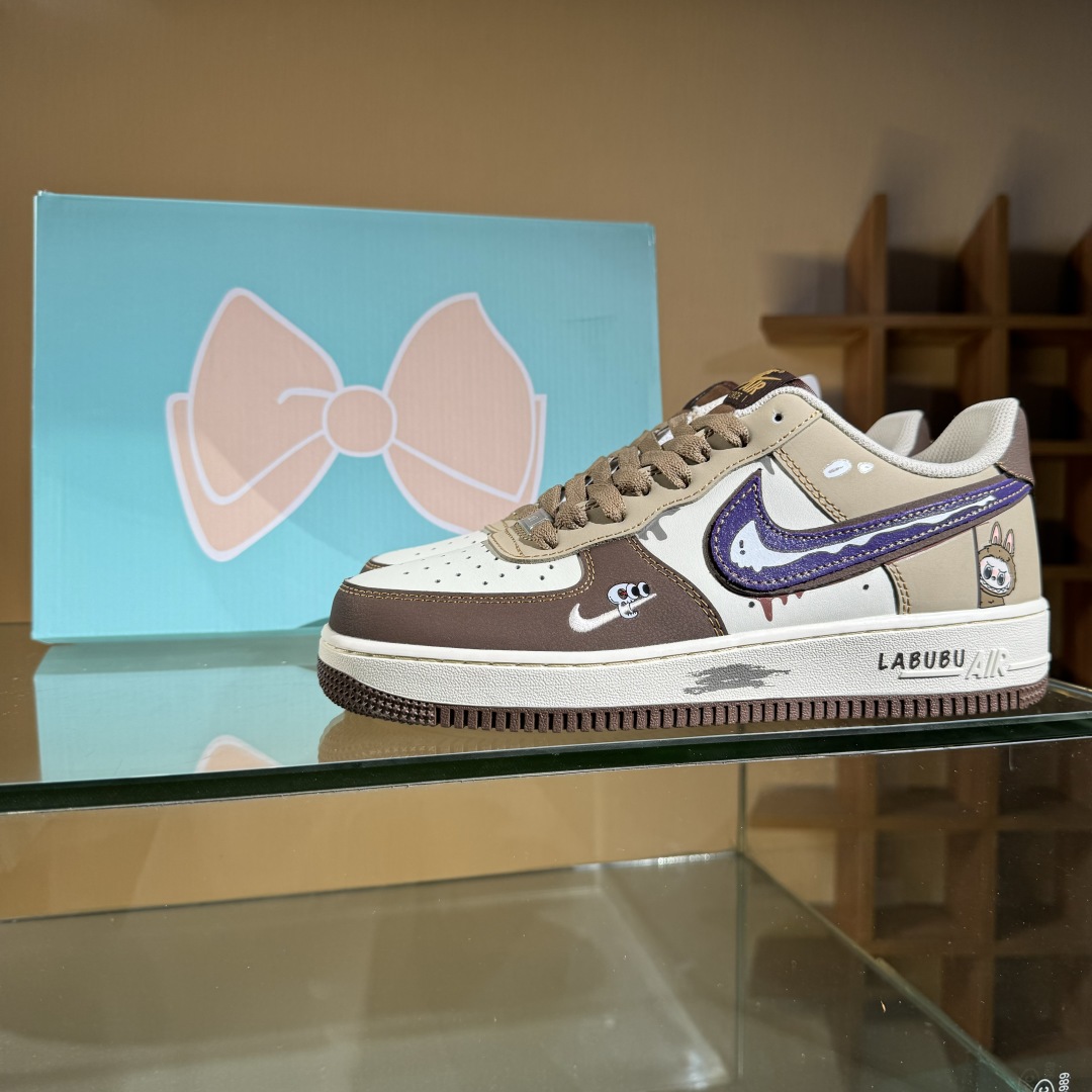 260 Nike Air Force 1'07 Low 拉布布 空军一号低帮休闲板鞋 LJ8822-101