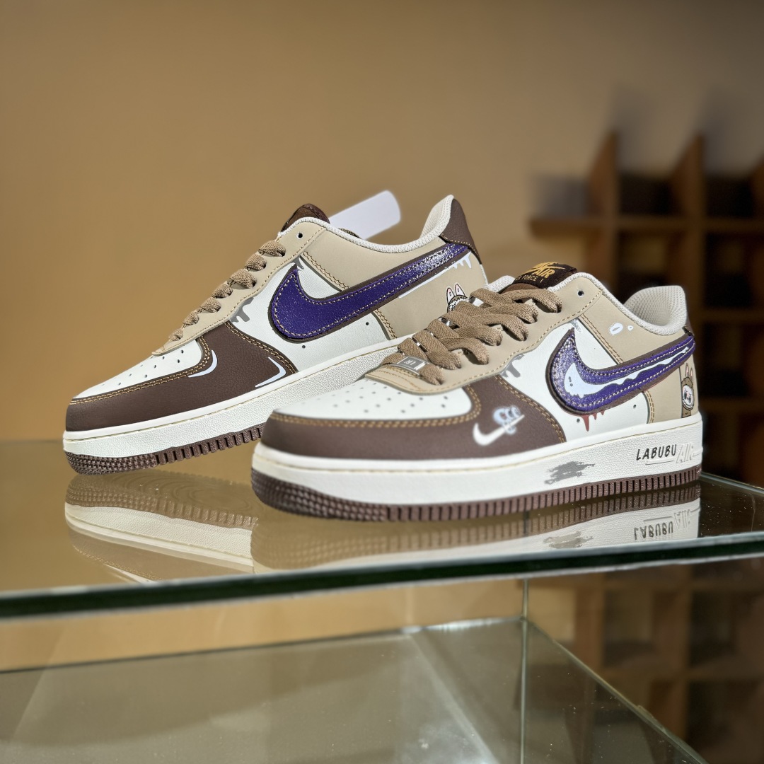 260 Nike Air Force 1'07 Low 拉布布 空军一号低帮休闲板鞋 LJ8822-101