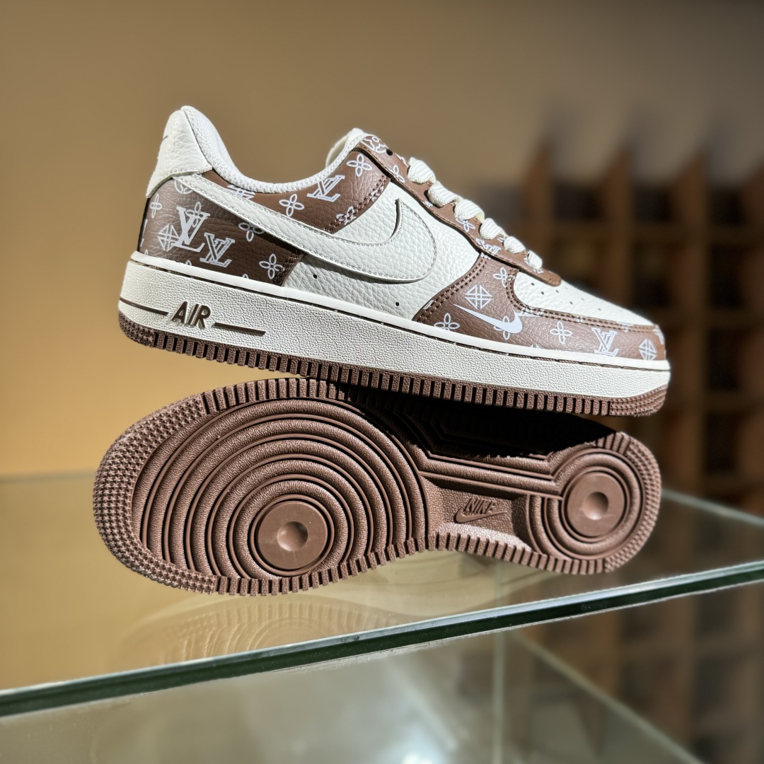 260 Nike Air Force 1'07 Low LV联名 奶白棕 空军一号低帮休闲板鞋 LW9279-018