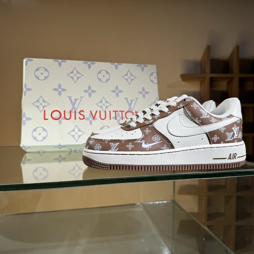 260 Nike Air Force 1'07 Low LV联名 奶白棕 空军一号低帮休闲板鞋 LW9279-018