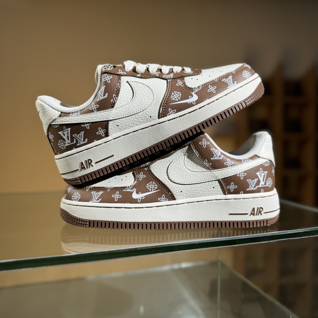 260 Nike Air Force 1'07 Low LV联名 奶白棕 空军一号低帮休闲板鞋 LW9279-018
