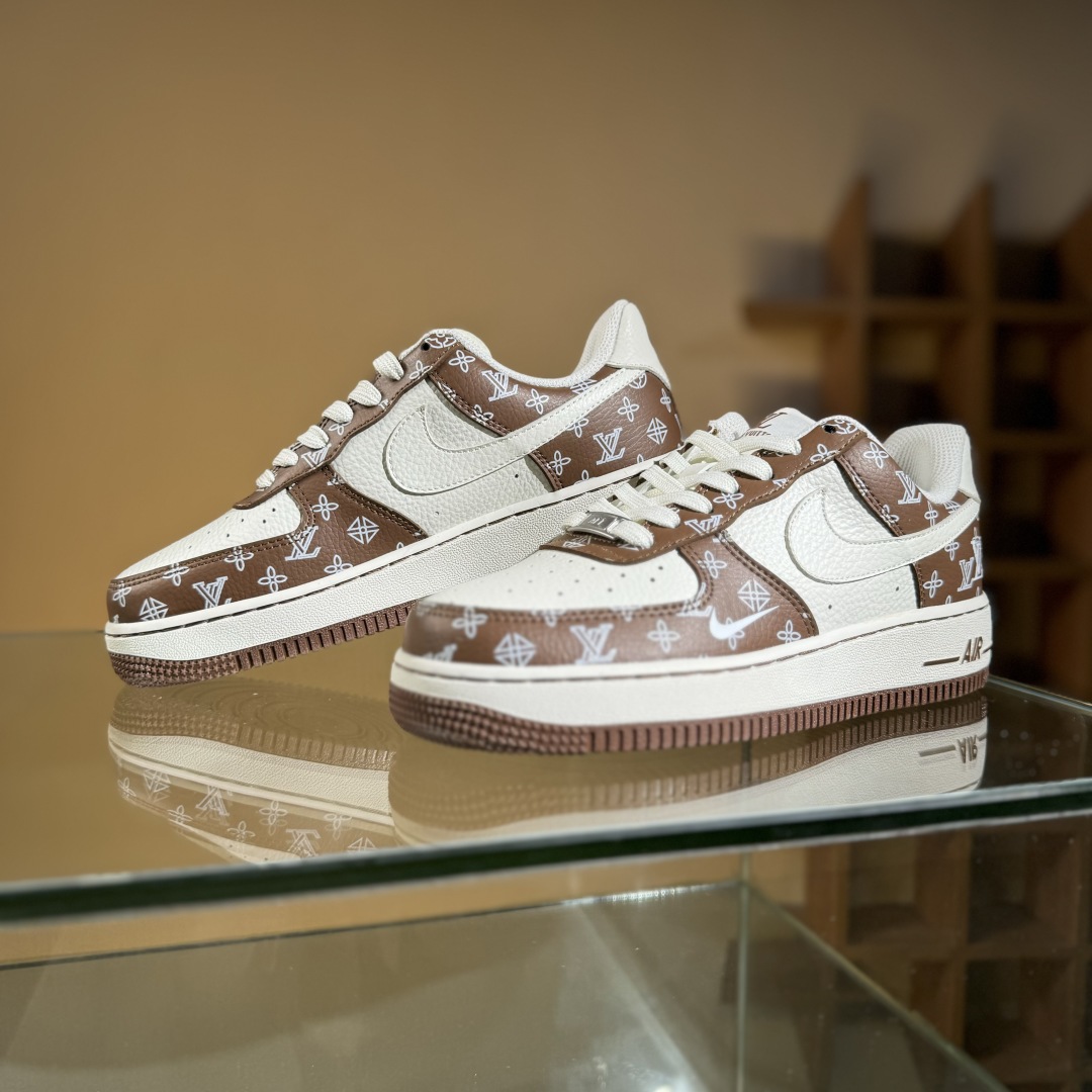 260 Nike Air Force 1'07 Low LV联名 奶白棕 空军一号低帮休闲板鞋 LW9279-018