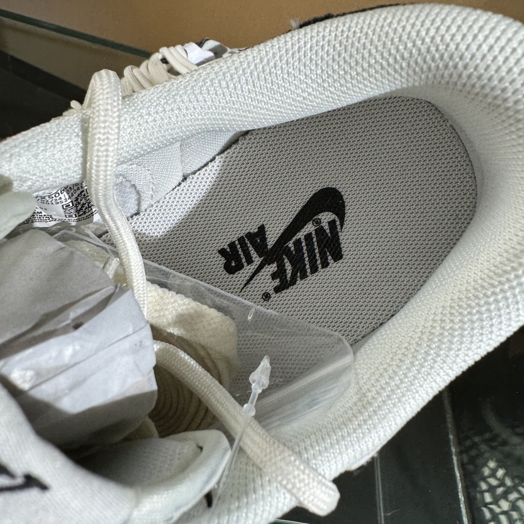300 Travis Scott x Fragment Design x Air Jordan 1 Low SP AJ1 乔1 LV联名 黑帆布抽绳 低帮文化休闲板鞋 YX5066-388