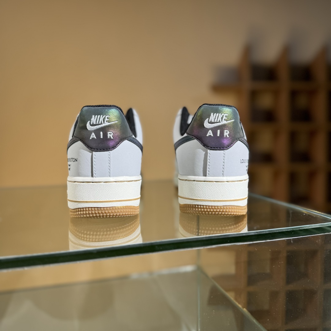 260 Nike Air Force 1'07 Low LV联名 灰白镭射渐变 空军一号低帮休闲板鞋 LW9279-020