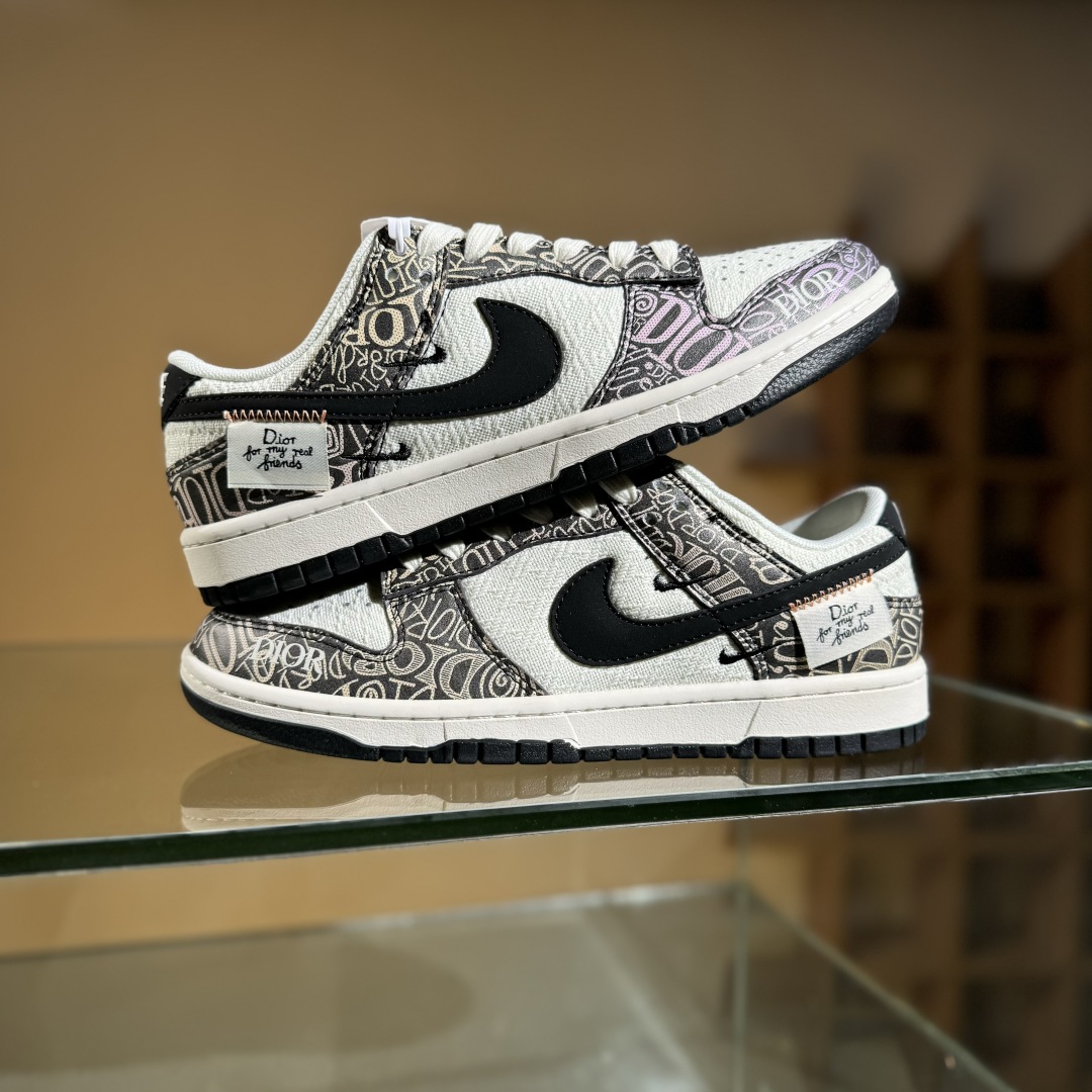 260 Nike Dunk Low Retro ‘DIY高端定制’耐克 低帮休闲运动板鞋  XD1588-228