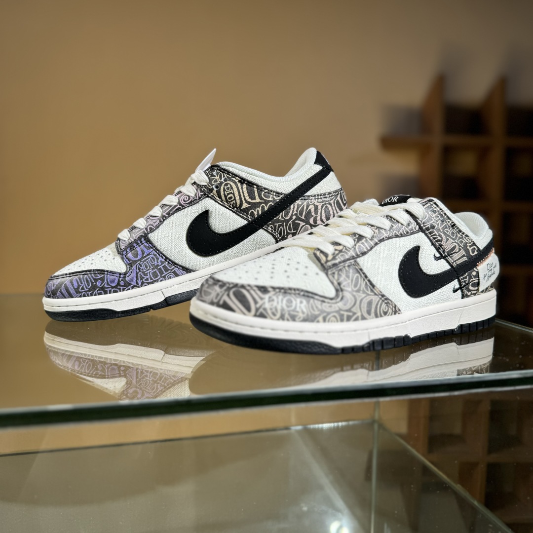 260 Nike Dunk Low Retro ‘DIY高端定制’耐克 低帮休闲运动板鞋  XD1588-228