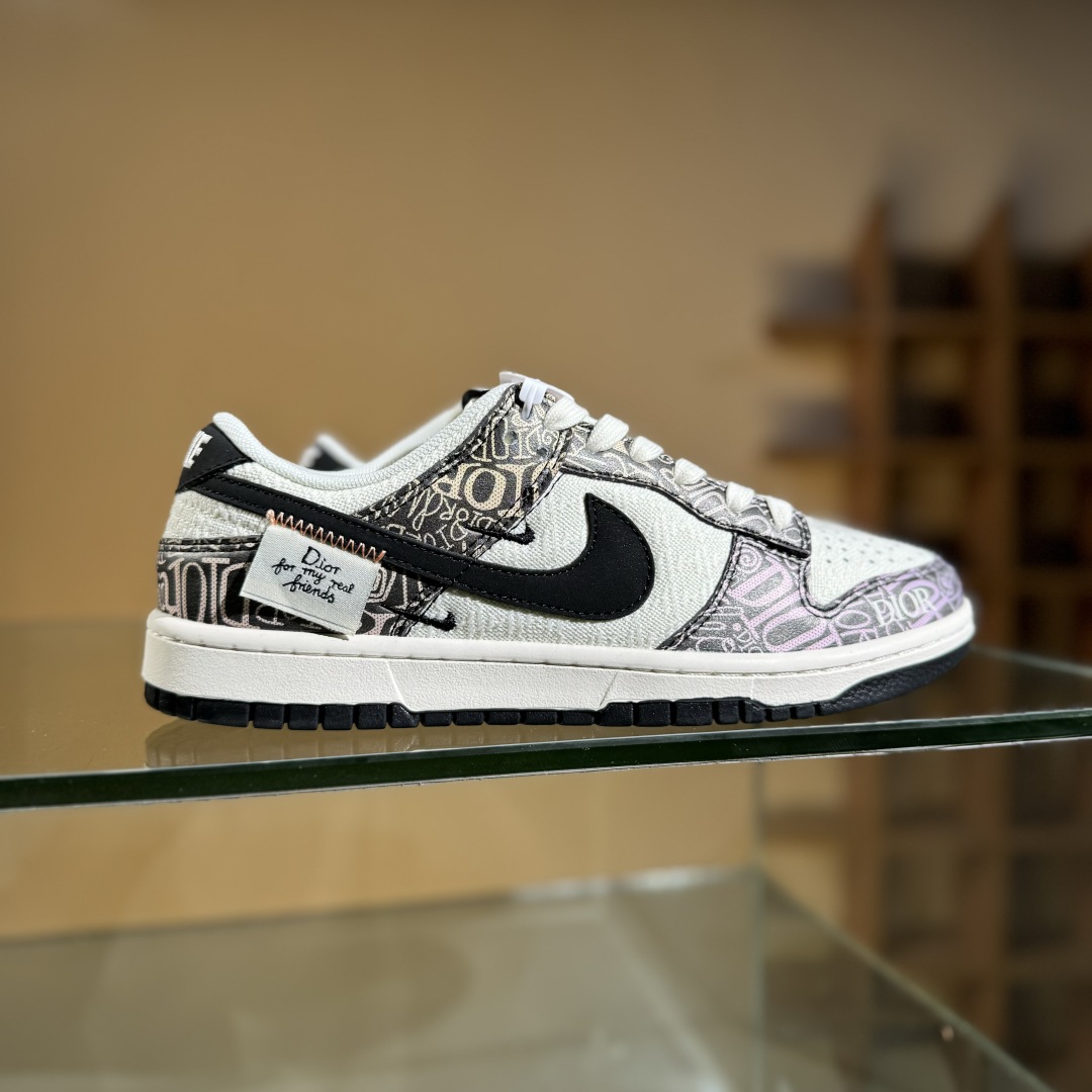 260 Nike Dunk Low Retro ‘DIY高端定制’耐克 低帮休闲运动板鞋  XD1588-228
