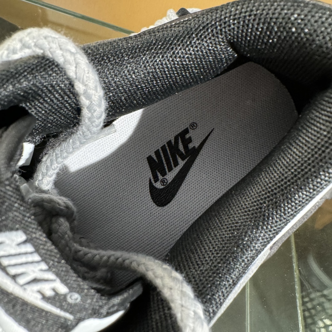 280 Nike SB Dunk Low 熊猫恶作剧-滑行轨迹 绑带 低帮休闲板鞋 DD1391-100