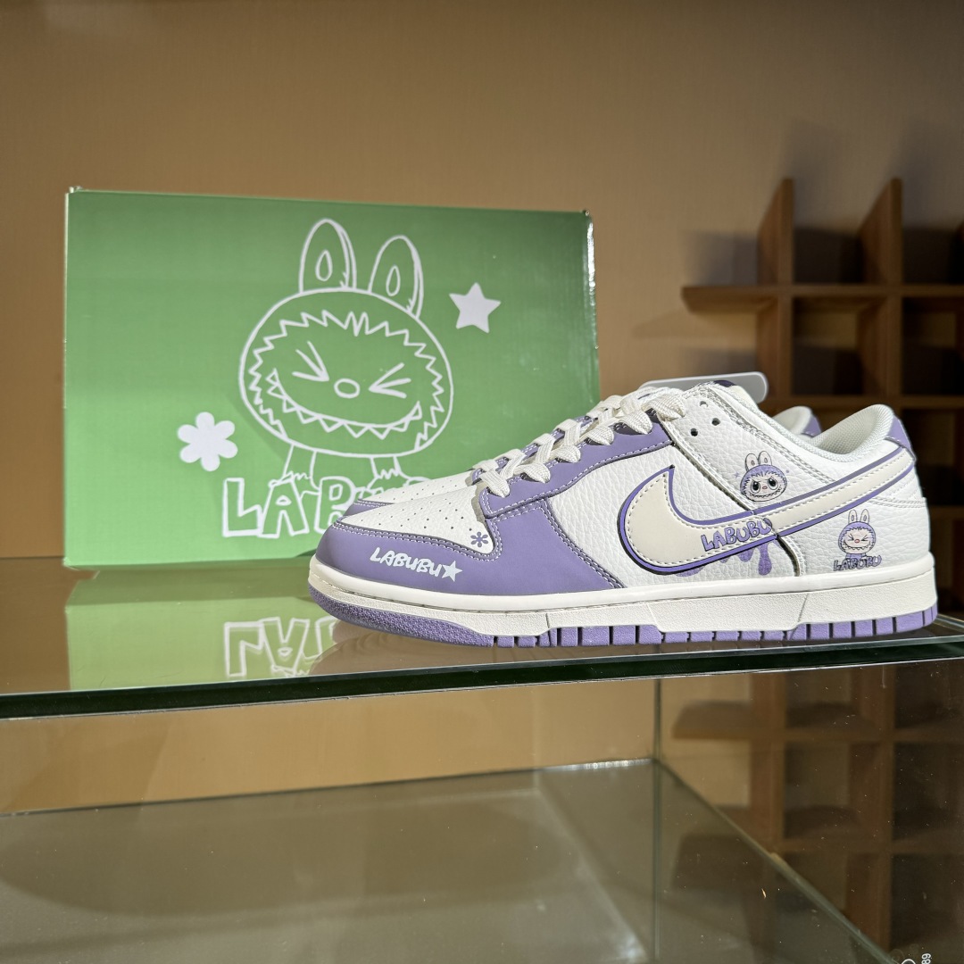 280 Nike SB Dunk Low 米紫拉布布  低帮休闲板鞋 CS5288-119