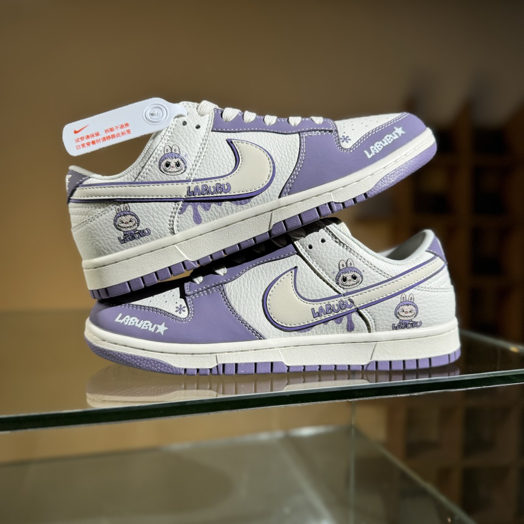 280 Nike SB Dunk Low 米紫拉布布  低帮休闲板鞋 CS5288-119