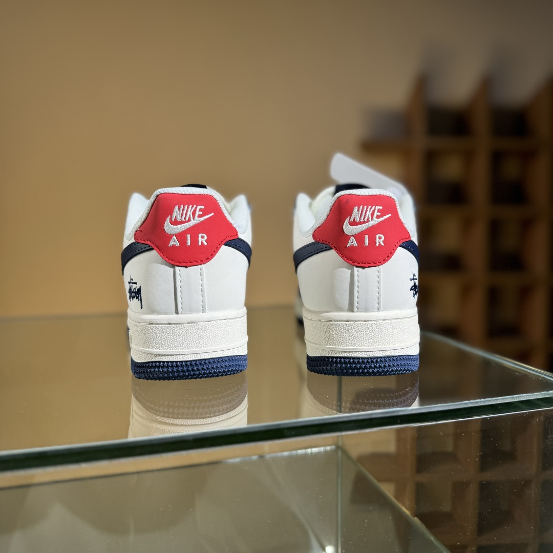 260 Nike Air Force 1'07 Low 斯图西联名 做旧牛仔 空军一号低帮休闲板鞋 XS1958-579