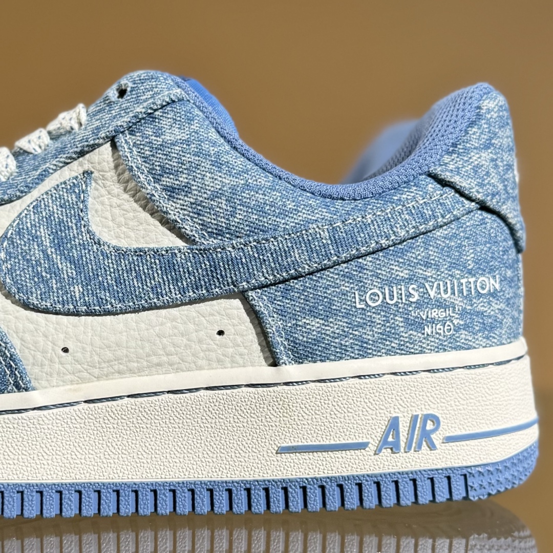 260 Nike Air Force 1'07 Low LV联名 冰蓝牛仔 空军一号低帮休闲板鞋 LW9279-021