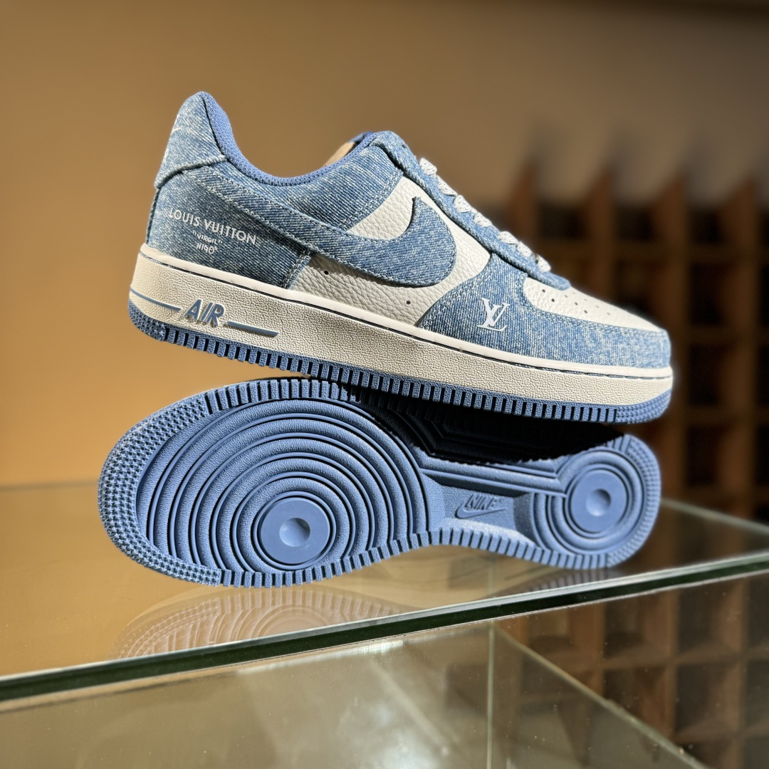 260 Nike Air Force 1'07 Low LV联名 冰蓝牛仔 空军一号低帮休闲板鞋 LW9279-021
