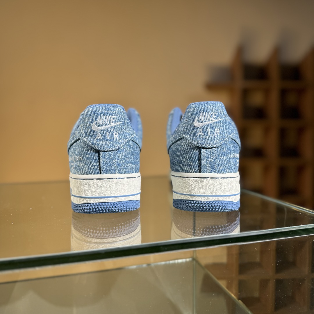 260 Nike Air Force 1'07 Low LV联名 冰蓝牛仔 空军一号低帮休闲板鞋 LW9279-021