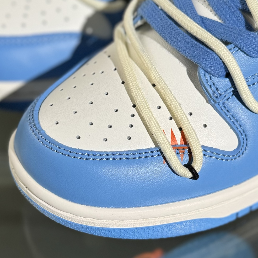 220 Nike SB Dunk Low 白蓝 绑带 低帮休闲板鞋 DV0833-113