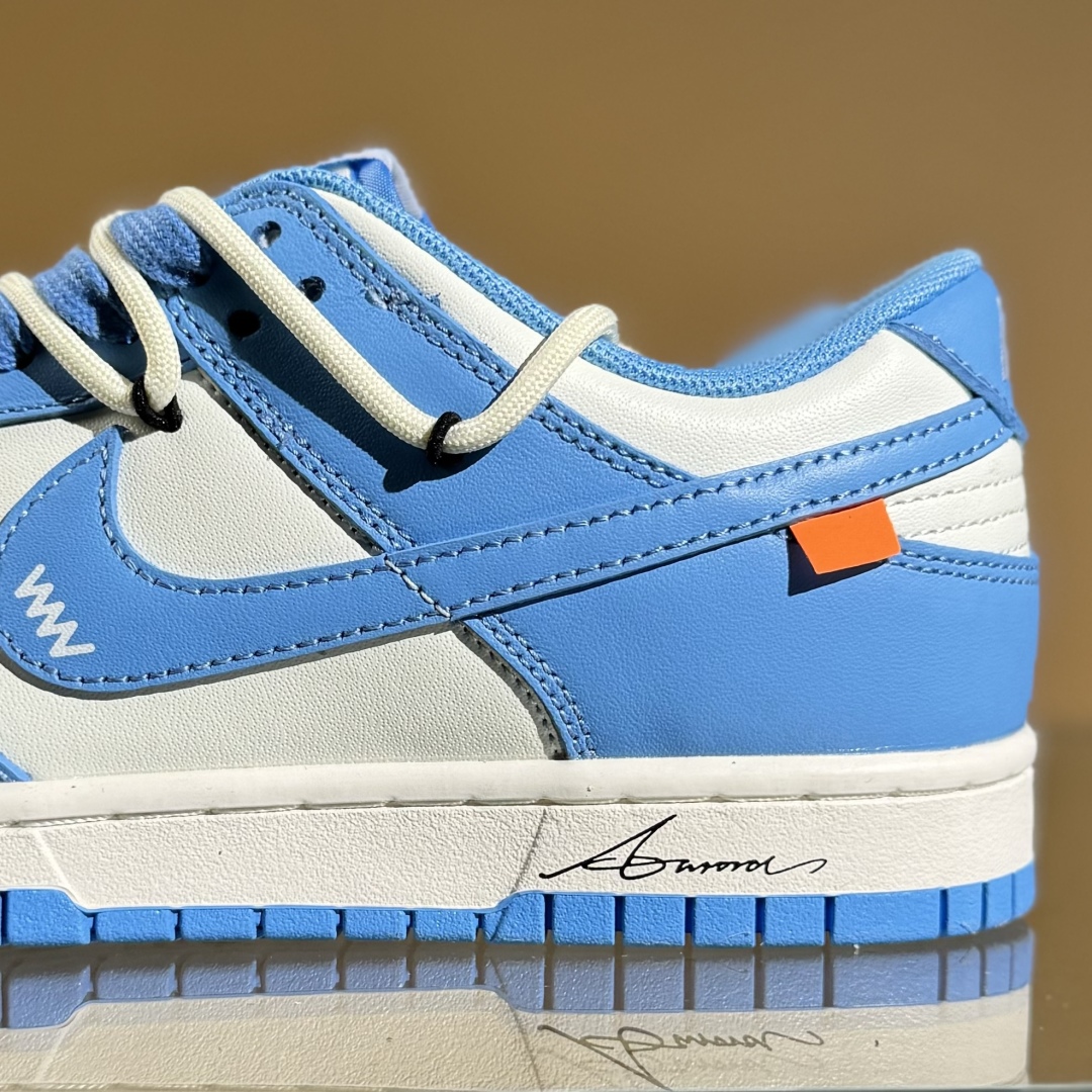 220 Nike SB Dunk Low 白蓝 绑带 低帮休闲板鞋 DV0833-113