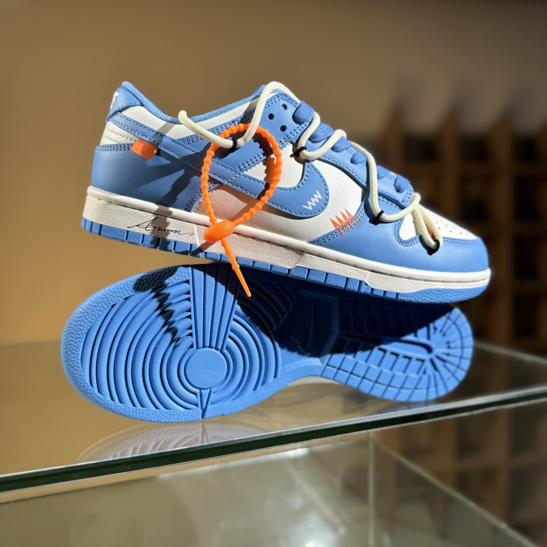 220 Nike SB Dunk Low 白蓝 绑带 低帮休闲板鞋 DV0833-113