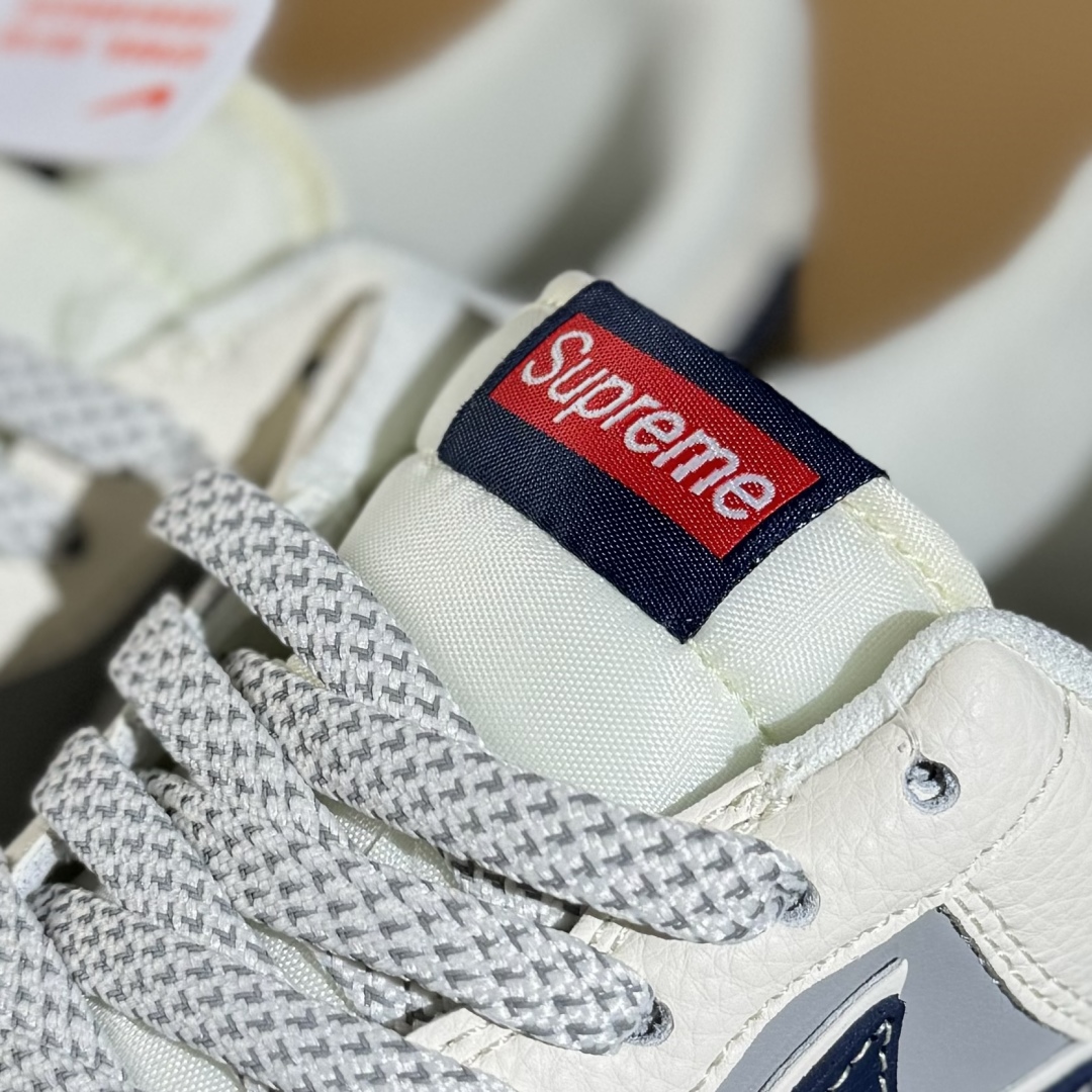 260 Nike Air Force 1'07 Low Supreme联名 夜幕蓝 空军一号定制休闲板鞋 SM6668-112