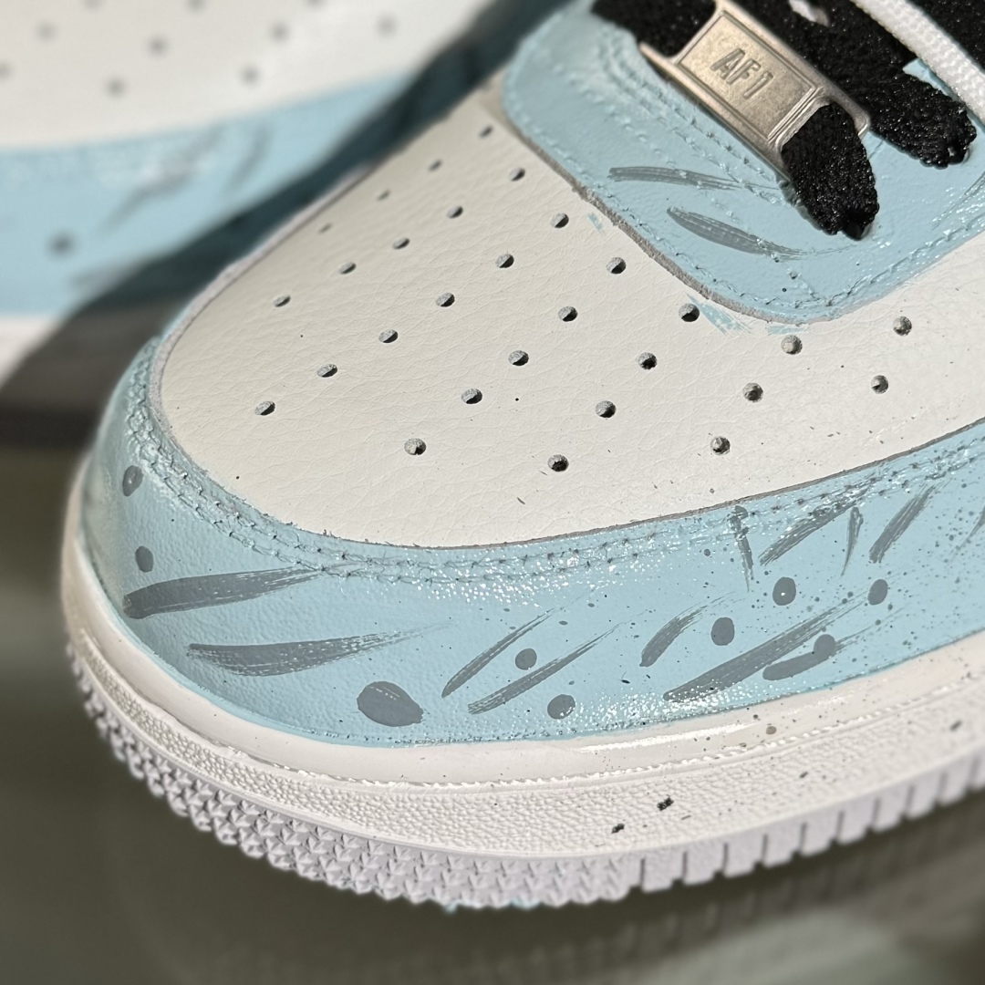 260 Nike Air Force 1'07 Low ”Starry Sky Trajectory” 手绘涂鸦 星芒轨迹 空军一号定制休闲板鞋 CW1888-006