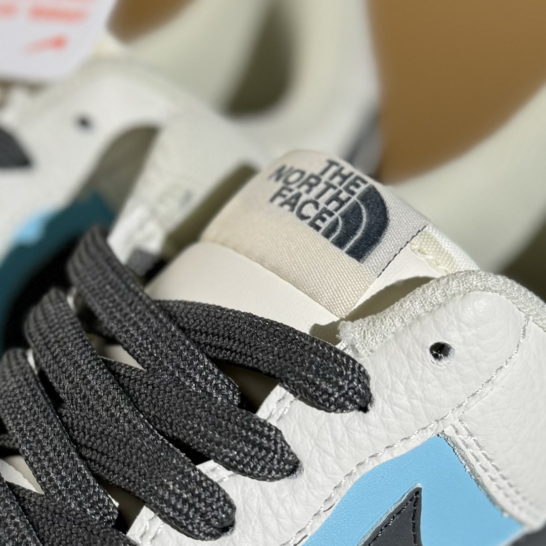 260 Nike Air Force 1'07 Low 北面联名 米浅蓝灰勾 空军一号定制休闲板鞋 CS5288-026