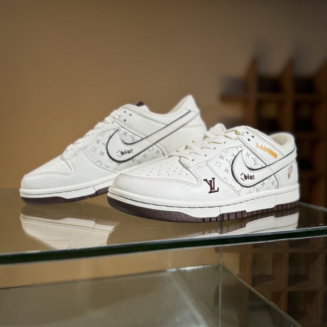 280 Nike SB Dunk Low 三方联名 白咖啡 高端定制 低帮休闲板鞋 SC0601-456